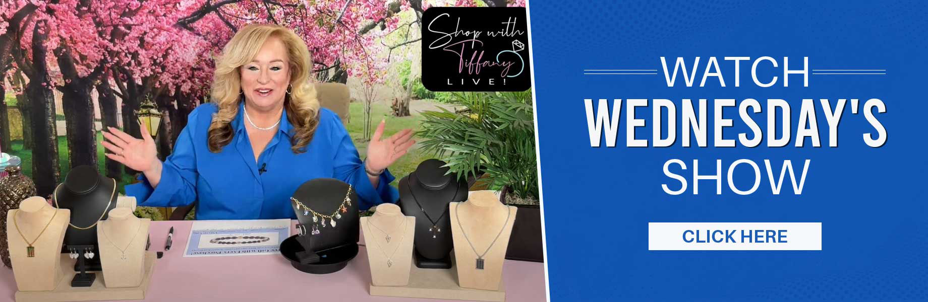 Shop With Tiffany Live at Avalon Park Jewelers