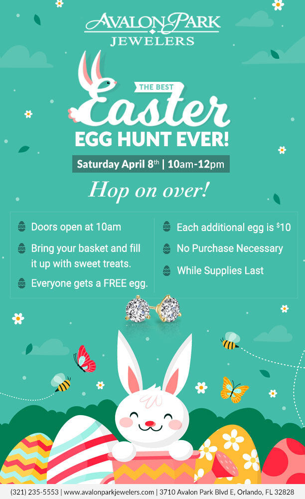 Easter Hunt Event at Avalon Park Jewelers