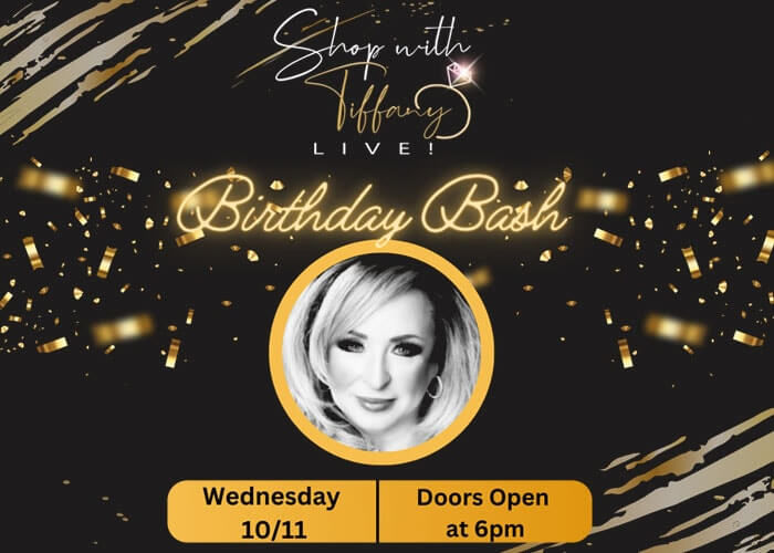 Shop Live with Tiffany Birthday Bash